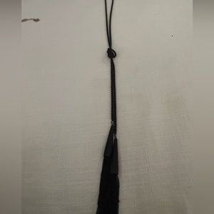 Kendra Scott Phara Lariat Necklace - Black